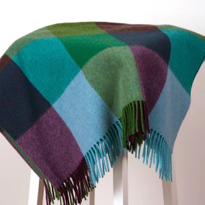 Lambswooldecke - Frische Farben
