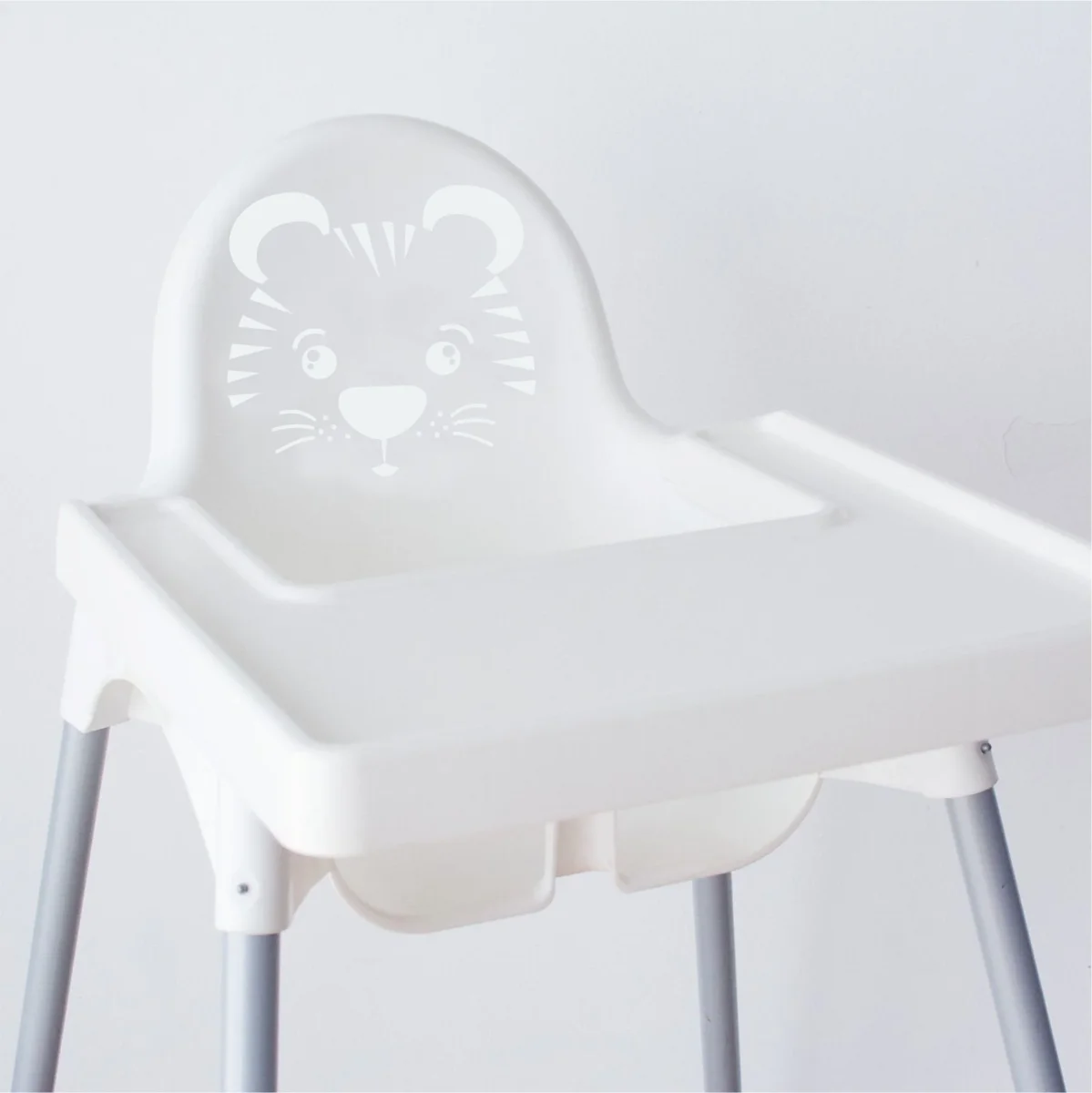 Aufkleber Sticker Tiger passt für IKEA ANTILOP MAMMUT Kinderstuhl Hocker Kinder – Bild 5