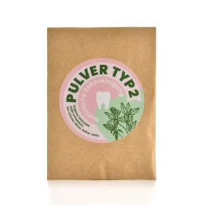 SCHETTLERs® ZAHNPUTZPULVER – Typ 2 | Nachfülltüte aus Kraftpapier (20g)