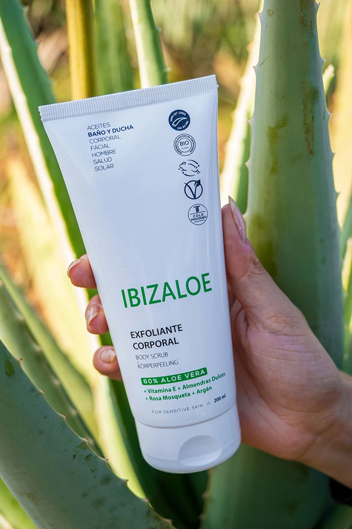 Aloe Vera Körperpeeling (200 ml) – Bild 3