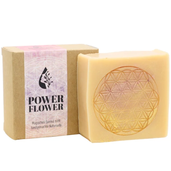 Naturseife - Power Flower (80g)