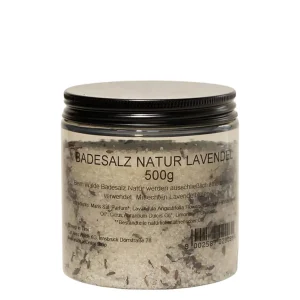 Badesalz Natur Lavendel